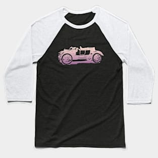 Vintage Reverie - Nostalgic Classic Car Baseball T-Shirt